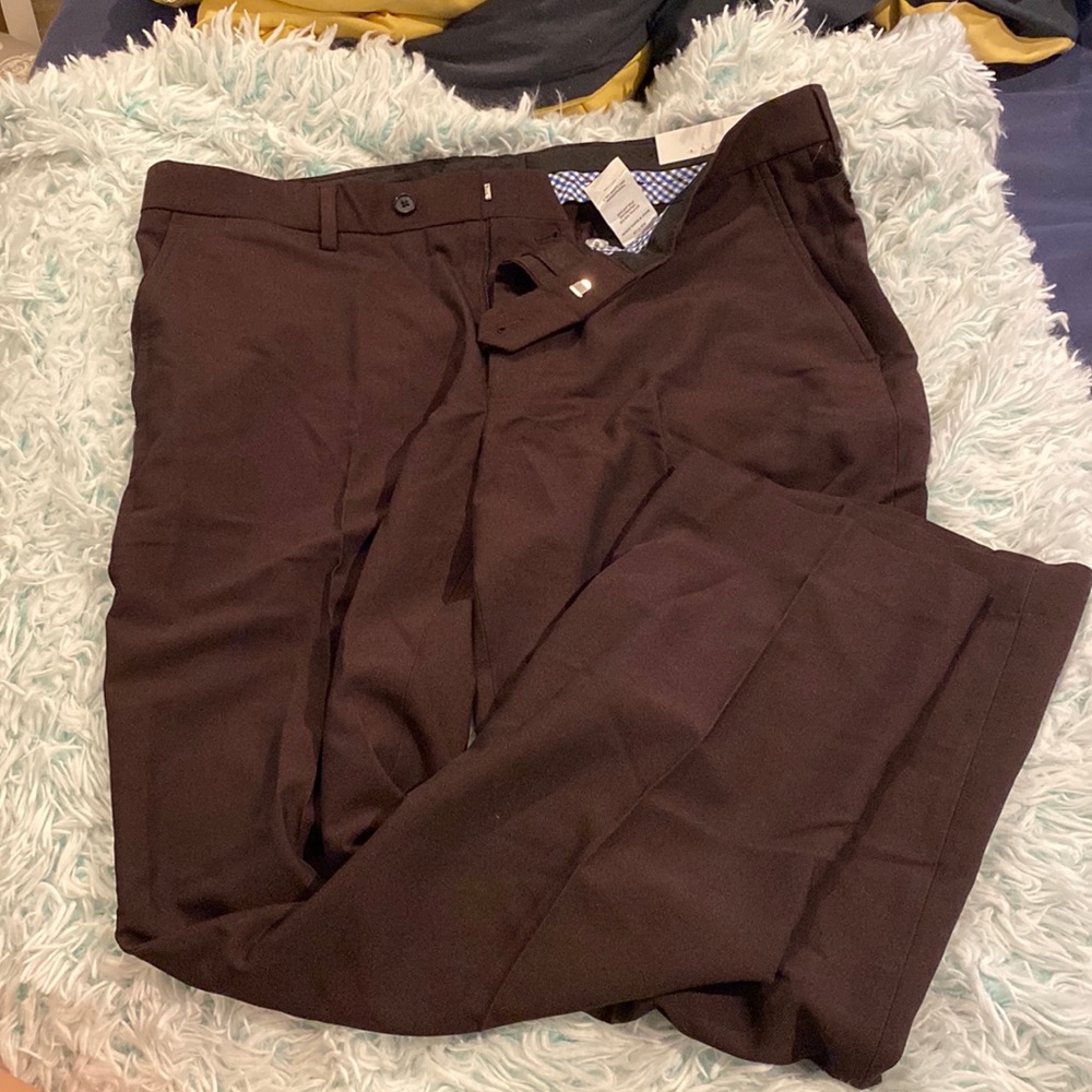 Burgundy slacks